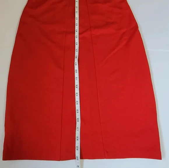 MNG by Mango Red Strapless Dress Size M - NWT - Picture 8 of 8